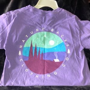 Nature Backs Purple Tee🌲💜